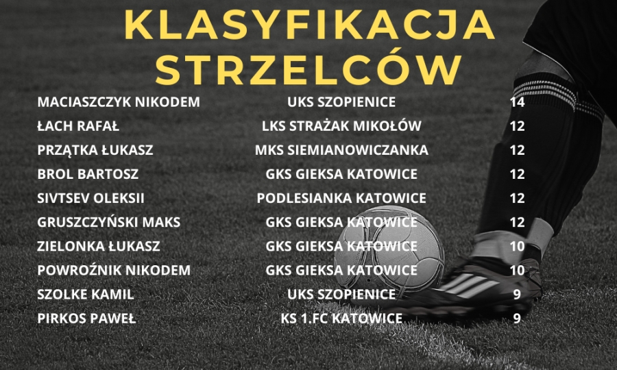klasyfikacja strzelców kl b